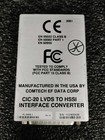 Comtech PL/9459-1 CIC-20 LVDS to HSSI Interface Converter