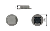 Gates Verschlussdeckel KüHlmittelbehäLter RC206 FüR Volvo S70 874 V70 1 875 876