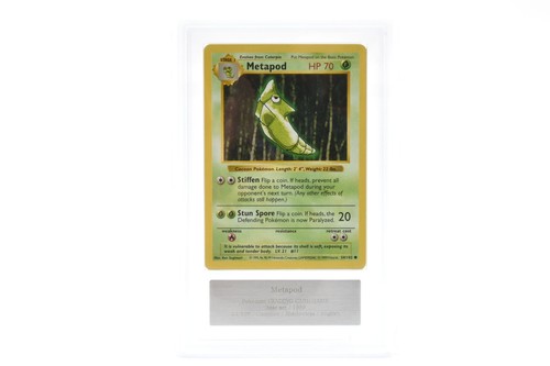 ［ARS10］Pokemon Card METAPOD SHADOWLESS 1999 PSA BGS - Picture 2 of 14
