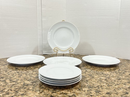 Vintage 8pc Noritake Ireland Glenbawn #2877 White Dinner & Salad Plate Set - Picture 17 of 22