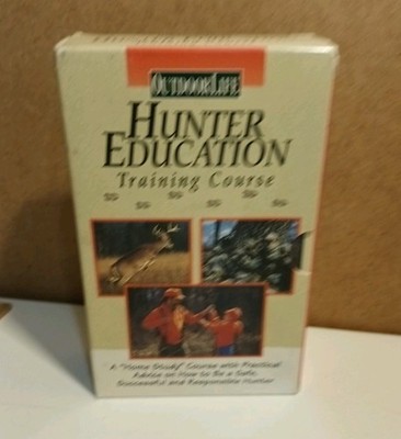 Hunter Education Training Course VHS Tape And Field Guide