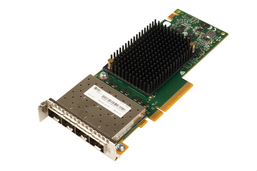 Network interface card IBM Emulex LPe31004 4x16Gb FC PCIe 00WY984 - Afbeelding 1 van 3