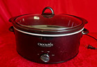 Crock-Pot 7-Quart Manual Slow Cooker – Black (Model SCV700-B)