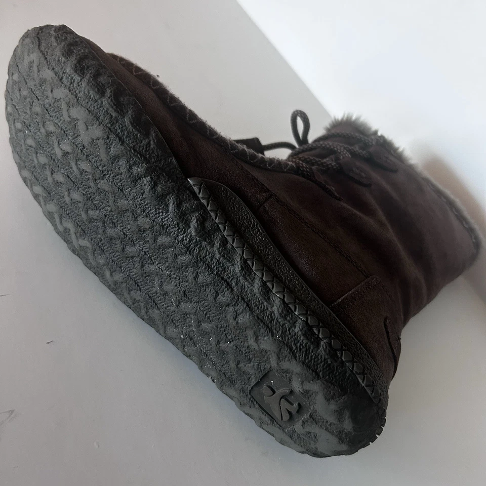 Botas Cushe Clare Talla 9 Impermeables WP Marrón Oscuro Mujer 100% Cuero Superior Foto 3 de 4