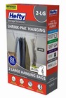 Shrink Pak Vacuum Storage Bags, 2 Large Hanging Bags - HFTPDQ-7083463-3