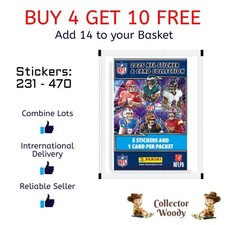 NFL Sticker & Card Collection 2025 Panini - #231 - #470
