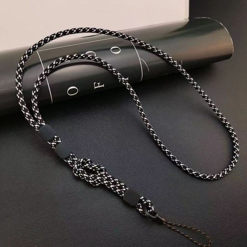 Long Mobile Phone Lanyard Hand-woven Dual-use Lanyard New Neck Hanging Chain - Photo 17 sur 17