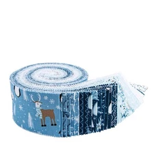 Winter Magic Fabric Jelly Roll – Riley Blake Designs – Winter Quilting Cotton