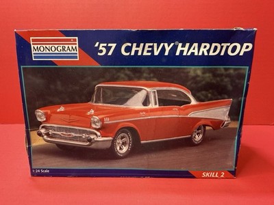 Revell Monogram 1957 Chevy Chevrolet Hardtop Kit 1:24  #85-2225   NIB!!