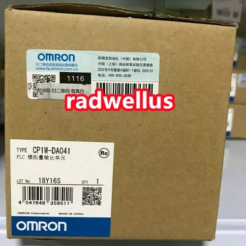 Original Omron CP1W-DA041 PLC Module CP1W-DA041 New in Box - Picture 1 of 2
