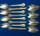 Wallace Napoleon Bee 4 teaspoons & 4 Oval spoons  +  1 Sugar Spoon New