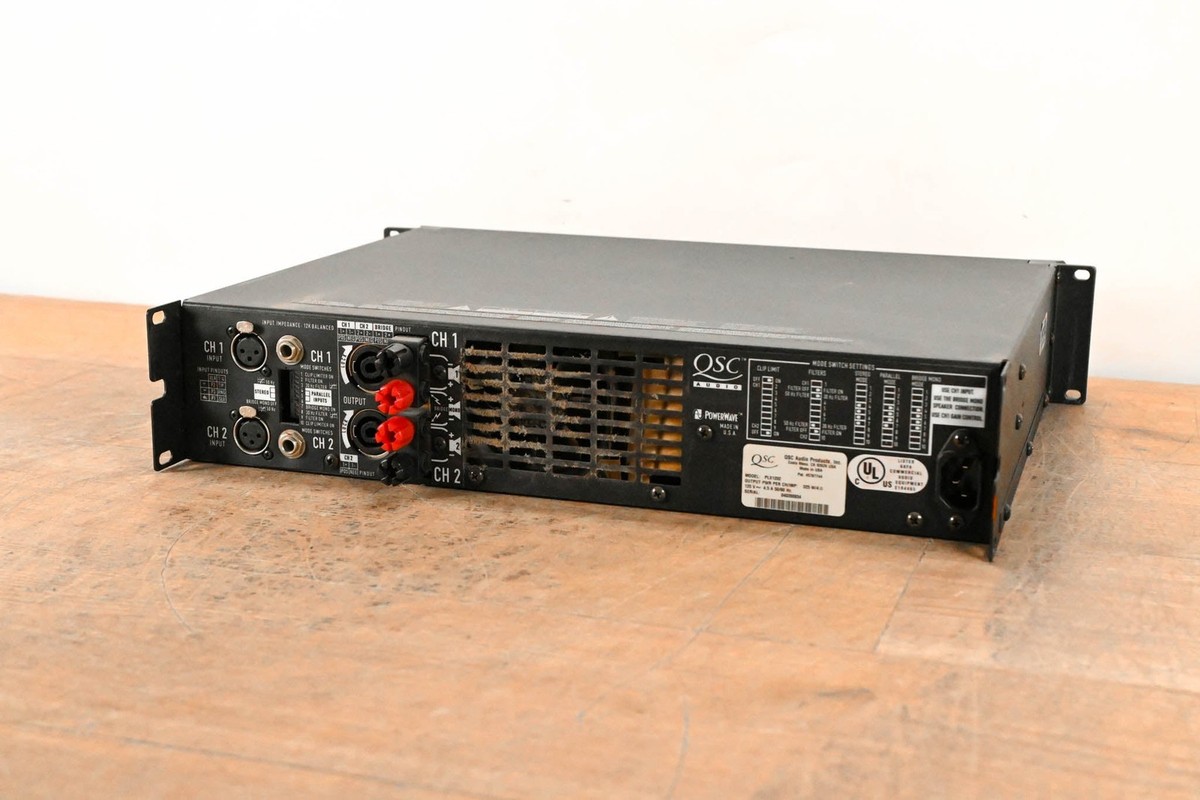 QSC PLX1202 2-Channel Power Amplifier CG01R2Z | eBay