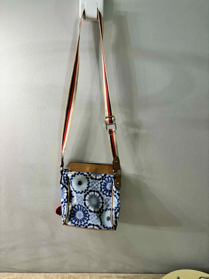 Bolso Bandolera Multicolor Lily Bloom Verde Living Correas Ajustables Foto 4 de 4