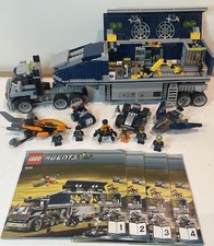 Lego 8635 Mission 6: Agents Mobile Command Center Set 95% Complete