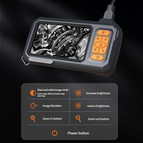 2m-20m Endoskop mit 4.3'' LCD 1080P HD Inspektionkamera 8mm Rohrkamera Endoscope - Bild 16 von 22