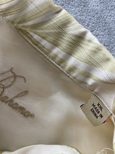 Tommy Bahama Hemd Herren XXL 2XL Hawaii Kurzarm Knopfleiste Seide, Tasche - Bild 6 von 12