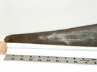 Vintage Disston Skew Back Handsaw 1896-1917 Applewood Handle 20” Well Loved — photo 5