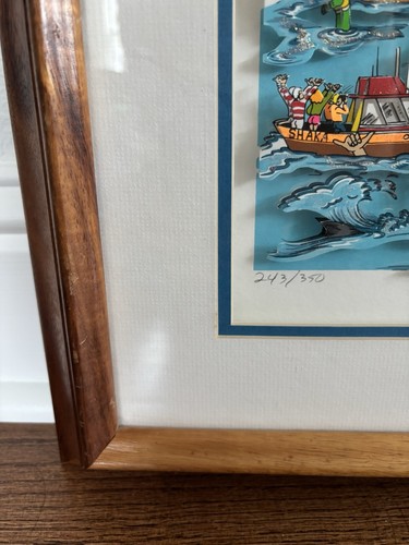 Charles Fazzino FROM MAUI WITH LOVE, 3D Mixed Media Art Limited ed SIGNED Hawaii - Bild 4 von 18