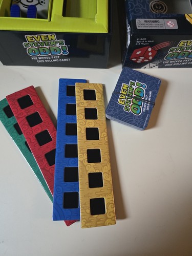 Even Steven's Odd! Wicked Fast Dice-Rolling Game Educational Insight COMPLETE - Picture 6 of 6