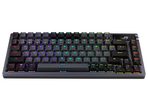 ASUS ROG Azoth 75 Wireless DIY Custom Gaming Keyboard, OLED display, - Picture 4 of 5