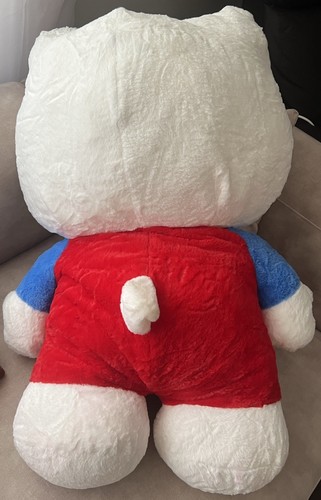 Hello Kitty Plush XXXXL 31” L X 20  1/2 “W Soft Snuggly Limited Rare Hug - Picture 5 of 7