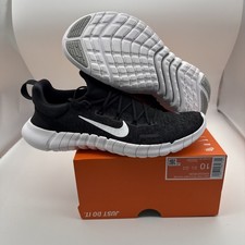 Nike Free RN 5.0 Next Nature Black/Smoke Grey-White CZ1884-001 US 10 Mens Shoes