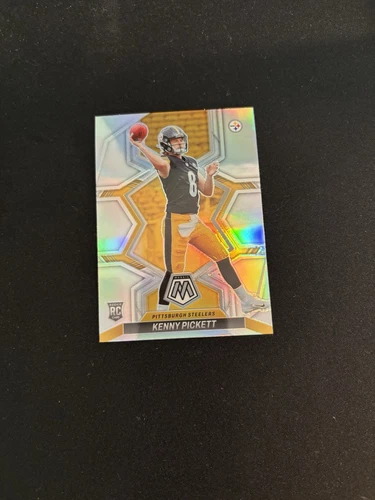 2022 Panini Mosaic Silver Prizm Kenny Pickett Steelers RC 
