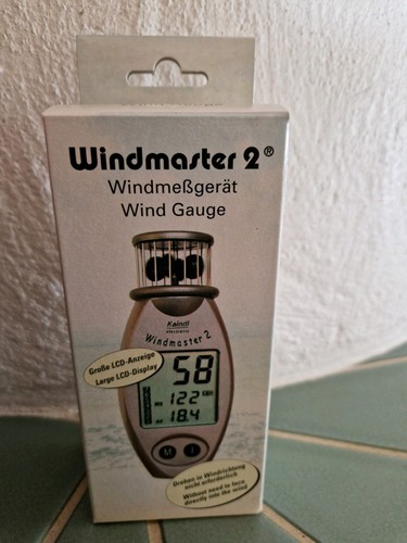 Kaindl Windmaster 2, Windmeßgerät für Kite, Surf, Wing, Foil, SUP