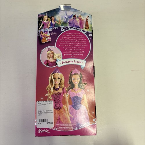 NEW 2008 Barbie The Diamond Castle Series 12 Inch Doll PRINCESS LIANA M9572 - Picture 2 of 2