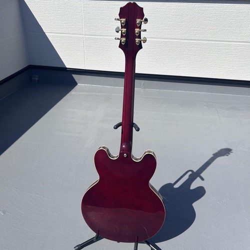 Epiphone Sheraton II Pro Semi-Hollow E-Gitarre Weinrot Coil Tap Japan - Bild 8 von 20