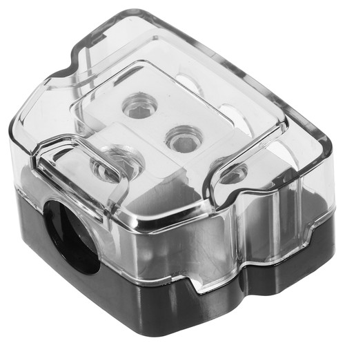 Amplificador de audio para automóvil bloque de distribución de cable de alimentación caja de conexiones de 2 piezas - Imagen 2 de 12