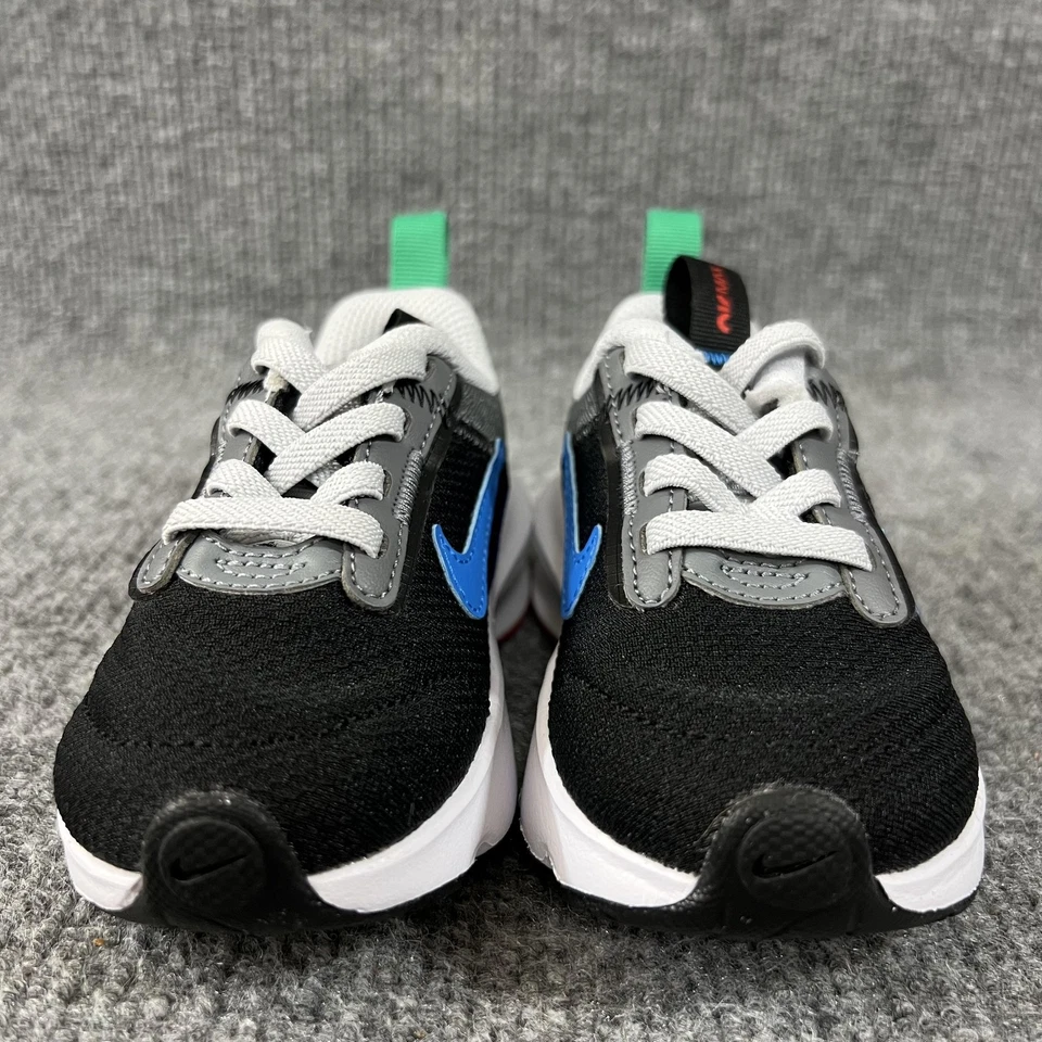 Nike Air Max SC Zapatos Tenis Niño Pequeño Talla 6C Negro Azul Gris Blanco DH9410-005 Foto 2 de 4