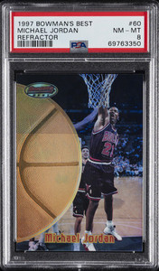 Michael Jordan 1997 Bowman's Best #60 Refractor Price Guide Michael Jordan 1997 Bowman's Best #60 Refractor Price Guide