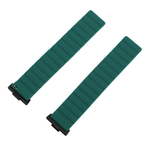 2pcs Replacement Watch Band Silicone Powerful Magnetic Band Adjustable Watch MNJ - Picture 10 of 24