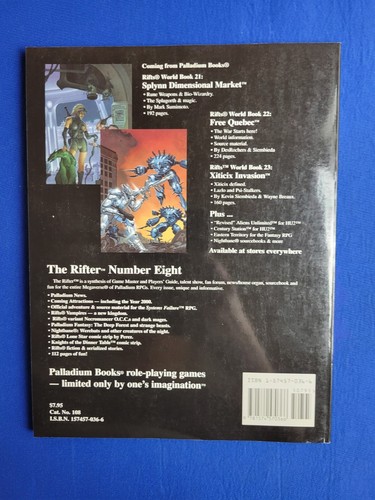 The Rifter #8 - Edición Palladium Halloween - Imagen 2 de 2