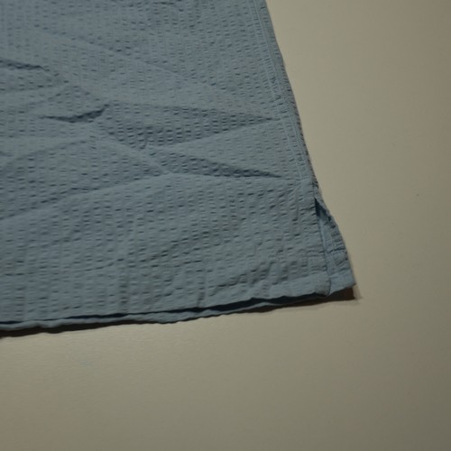 Jos. A. Bank Button Down Shirt Sz Large Light Blue All Cotton Seersucker Modern - Picture 3 of 12