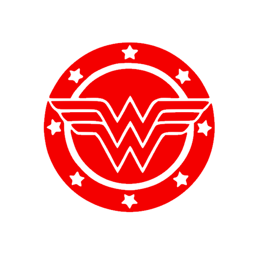 Wonder Woman Decal for Yeti, Car, Truck, Tumbler, Travel mug - Afbeelding 1 van 2