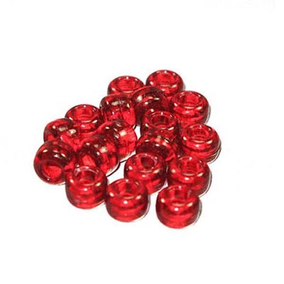 Plastic Crow Beads Ivory 9mm 1000 Pack