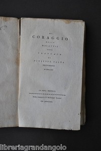 rilasciando il peso del coraggio