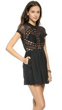 NWT Free People All That Talk Mini Dress Size 0
