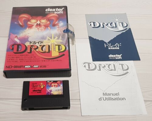 MSX 2 Druid Dexter Soft CIB - Photo 1/1