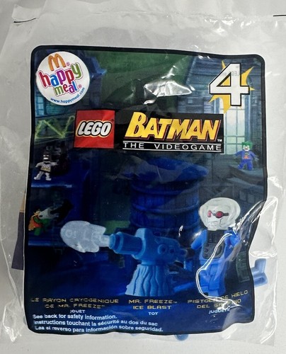 Lego Batman The Videogame 4 McDonalds Happy Meal 2008 Alter 3+ Versiegelt Neu in Verpackung Neu - Bild 1 von 4