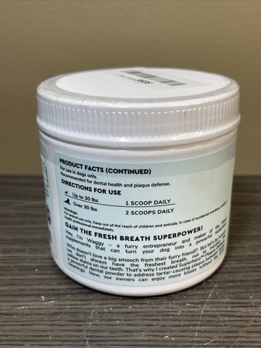 Dental Powder for Dogs – Teeth Cleaning & Dental Care– Removes Plaque 02/2026 - Picture 3 of 4