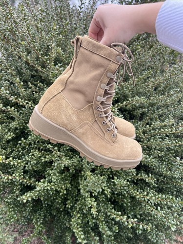 Altama Gore-Tex Tan Lace Up Combat Army Boots Men Size 5 W - Picture 24 of 24