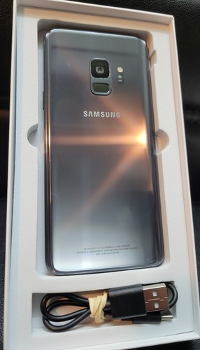 Samsung Galaxy S9+ Gray 128 GB Great Condition Includes Otter Box Work Like New - Photo 3 sur 15