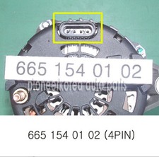 GENUINE GENERATOR ALTERNATOR 6651540102 FOR SSANGYONG KYRON