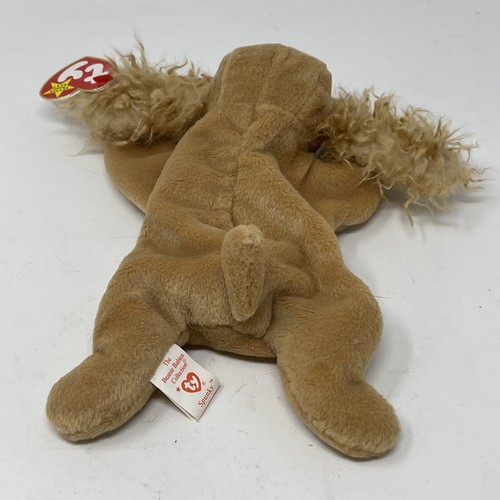 Jan 14 1997 Ty Original Beanie Babies SPUNKY Cocker Spaniel Dog PVC MWMT (8") - Picture 5 of 7