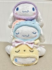 Cinnamoroll SET of 3 Plush Doll Mascot Animal Pajama 17cm Sanrio Furyu