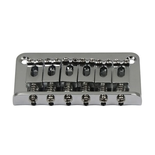 78mm 6 String Guitar Fixed Bridge Metal Hardtail Bridges for Electric Guitar