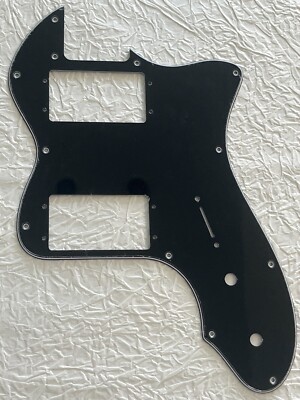 New Great-For Classic Series '72 Thinline Tele Guitar Pickguard 3 Ply Black